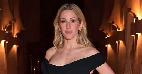 ellie goulding nude|Ellie Goulding poses topless backstage in a daring 2020 highlight